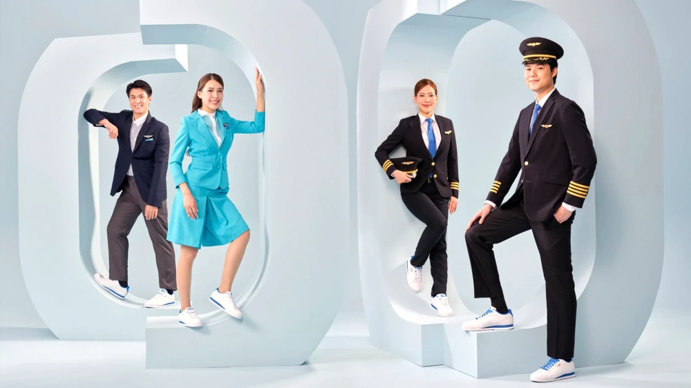 บางกอกแอร์เวย์สเปิดตัวรองเท้าผ้าใบคอลเลกชันพิเศษ "Bangkok Airways X PUMA" พลิกโฉมยูนิฟอร์มพนักงานบริการส่วนหน้า