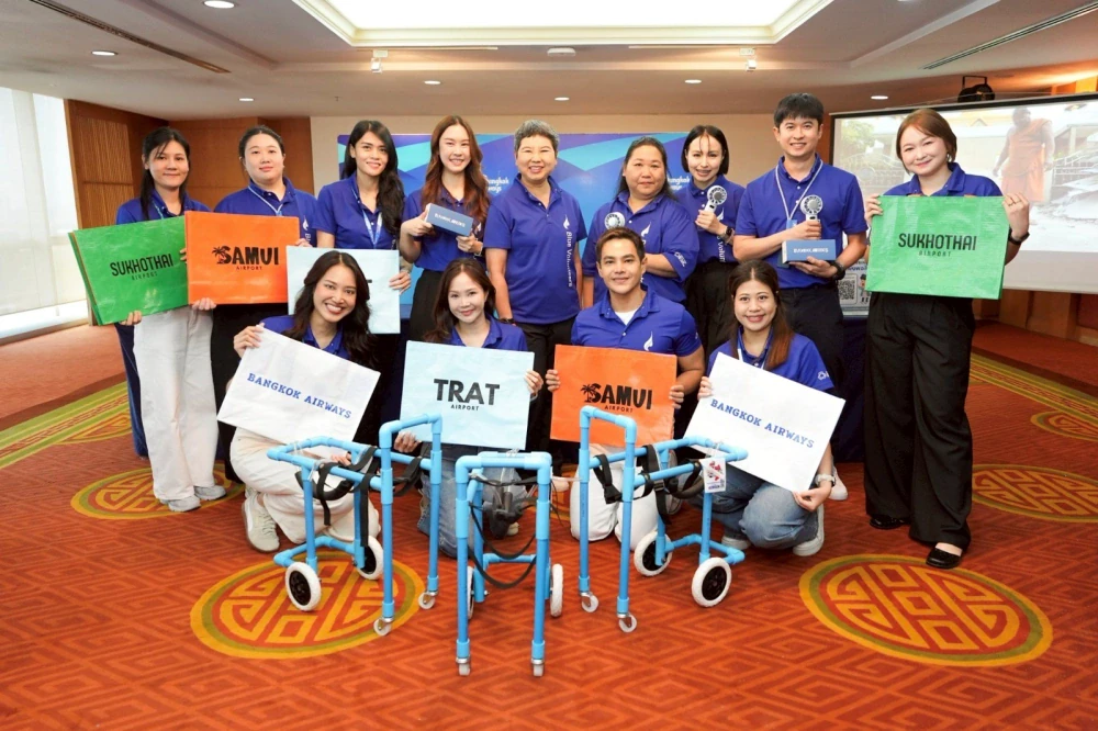 Bangkok Airways Advances Its Social Responsibility Mission with “DIY Wheelchairs for Four-Legged Friends” Project