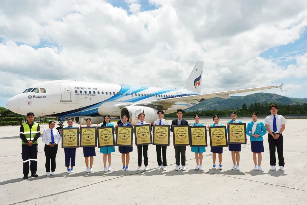 10 Years of Trust, A Testament to Bangkok Airways’ Unwavering Commitment to Excellence, Recognized with Two Prestigious Skytrax World Airline Awards for 10 Consecutive Years