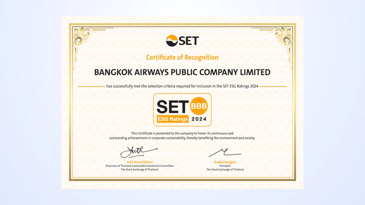 SET ESG Ratings 2024