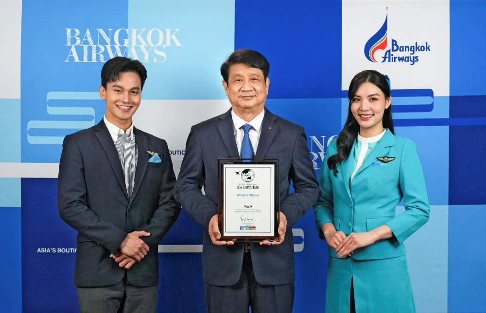 Bangkok Airways Ranked Among Top 10 Airlines Worldwide for Best Cabin Service in Smart Travel Asia’s 2025 Poll