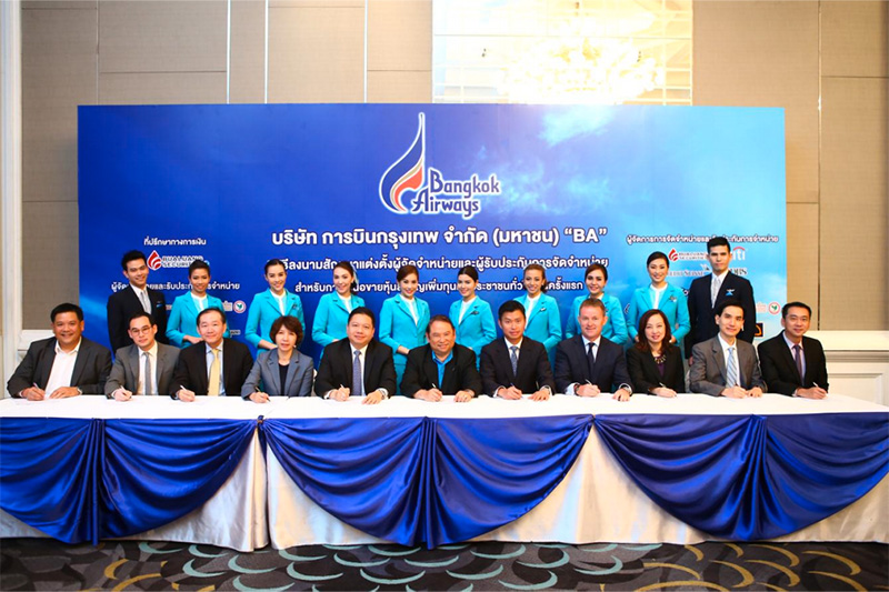 Bangkok Airways appoints IPO lead underwriters for IPO shares Subscription for retail investors scheduled for October 14 – 17, 2014