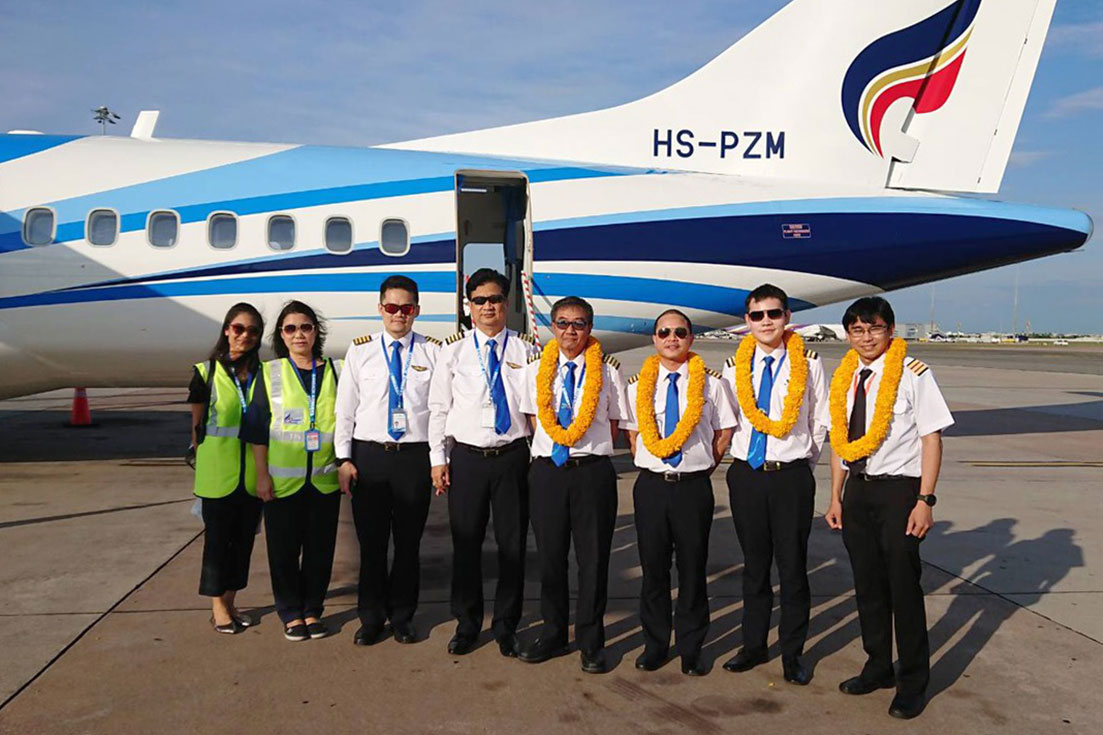 Bangkok Airways welcomes its latest ATR 72-600 Aircraft