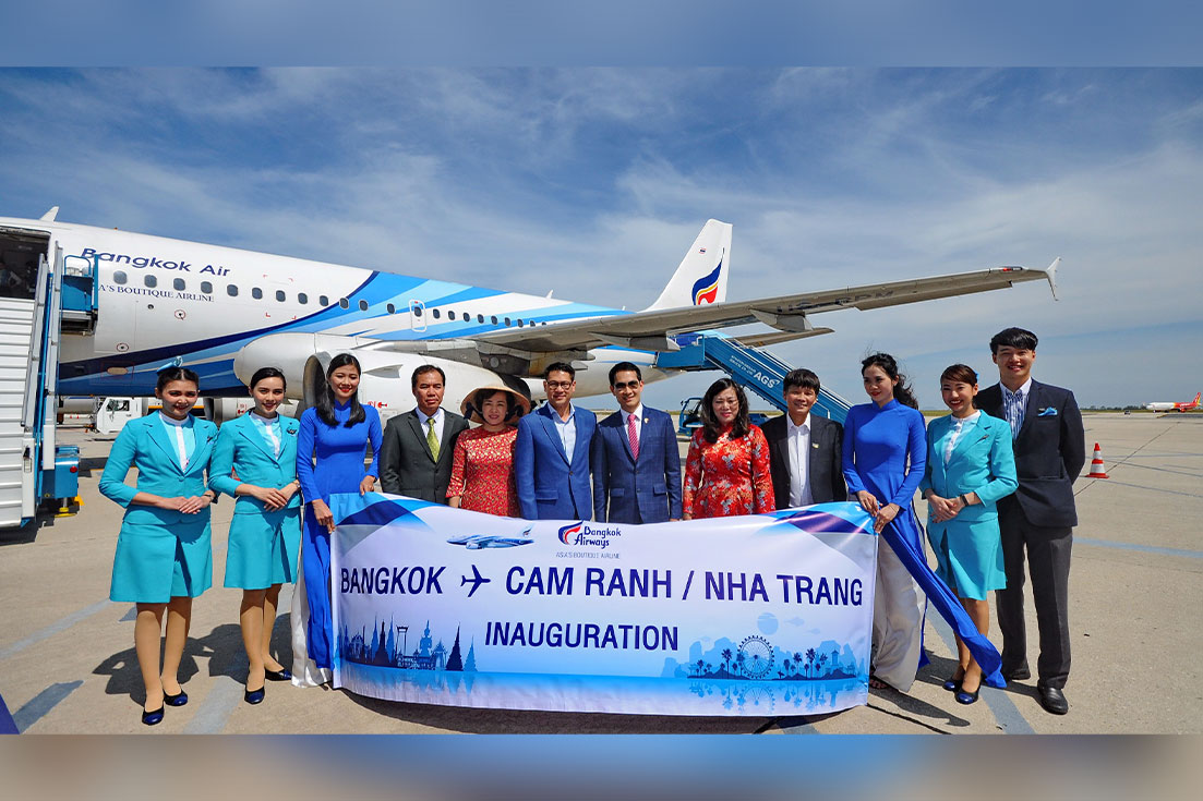 Bangkok Airways pioneers direct service from Bangkok to Cam Ranh, Vietnam (Gateway to Nha Trang)