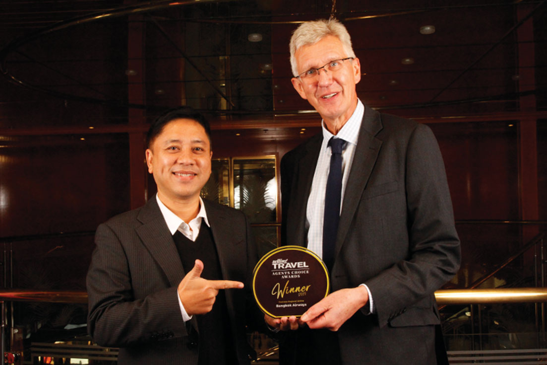 Bangkok Airways receives Selling Travel Agents Choice Awards 2019 - Overseas Regional Airline